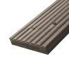 Vuren vlonderplank 28x145 mm - bruin geïmpregneerd